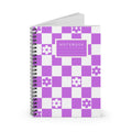 Purple  Spiral Notebook — Ruled Lined Journal for School & Notes